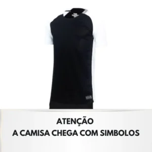 Kit Infantil Timão II 25/26 - Preto e branco