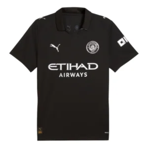 Camisa Manchester City II 25/26 - Torcedor Puma Masculina - Preta