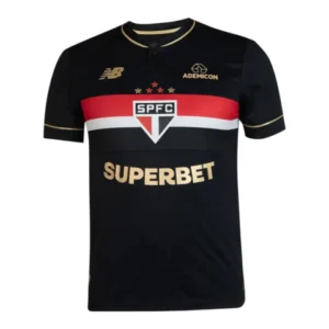 Camisa São Paulo III 25/26 - Torcedor New Balance Masculina - Preta