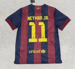 Camisa Retro Barcelona com nome Neymar 11