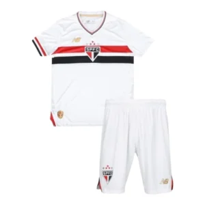 Kit Infantil São Paulo I 25/26 - New Balance - Branco