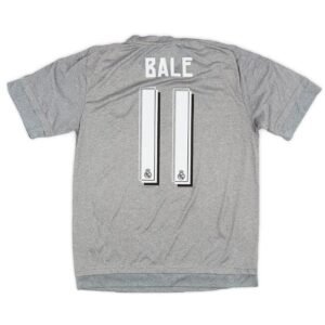 Bale #11 Real Madrid Away Retro Jersey 2015/16