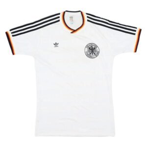 Germany Retro Home 1986 Fan Jersey