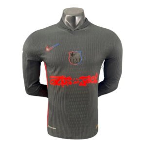 Barcelona Travis Scott Away Authentic Player Long Sleeve 2025/26