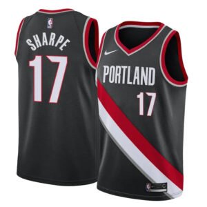Sharpe 17 Portland Trail Balzers Icon Edition 24/25 NBA Jersey
