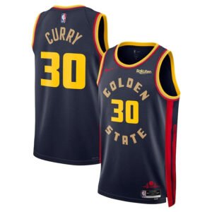 Regata Golden State Warriors Navy Curry - City Edition - 24/25NBA - Swingman