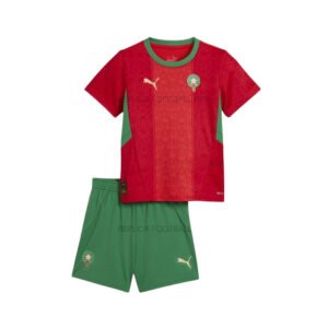 Kids Kit Marocco Home Jersey 2025
