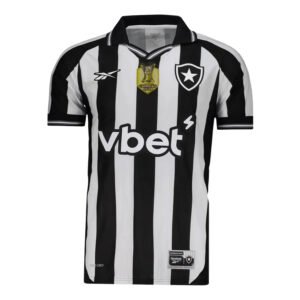 Botafogo Home Fan Jersey 2025/26 Patch Campeão Brasileirão 2024