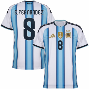 Argentina E. Fernandes 8 Home Player World Cup 2026