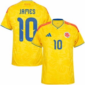Alternative view of Colombia James 10 Home 2026 Player World Cup