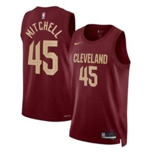 Donovan Mitchell Cleveland Cavaliers Unisex 22/23 NBA Jersey - Burgundy