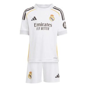Kids Kit Real Madrid Home Fan Jersey 2025/26