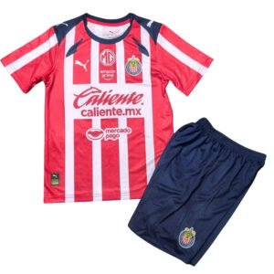 Alternative view of Kids Kit Chivas de Guadalajara Home Fan Jersey 2025/26