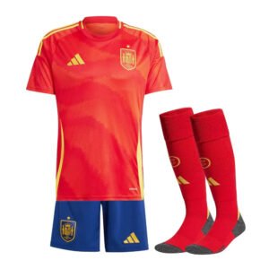 Alternative view of Kids KIT Spain Home Jersey 2024/25