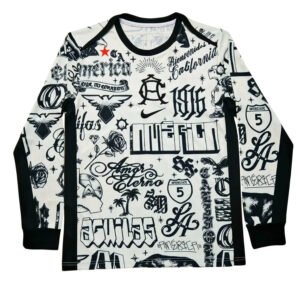 Club America Training Long sleeve Jersey Black 25/26